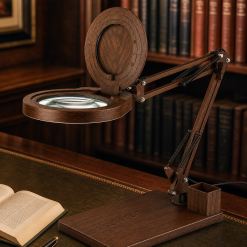 Visionopen StampPro 8X LED — Philately Desktop Magnifier