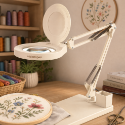 Visionopen UltraFlex 7X LED — Heavy-Duty Flexible Arm Desktop Magnifier