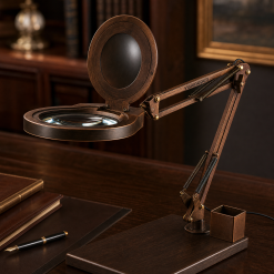 Visionopen TwinLens 3X+8X — Dual-Lens Desktop Magnifier